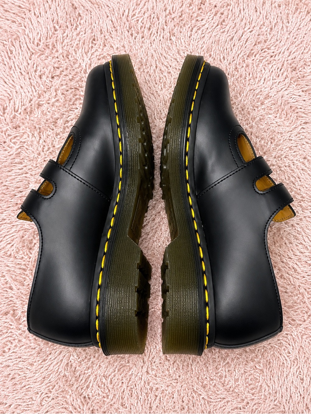 Dr. Martens 8065 Mary Jane Double Buckle Black Leather Shoes Women’s US 9 EU 41 - Picture 2 of 7
